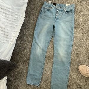 Levi’s 501 original high rise straight leg